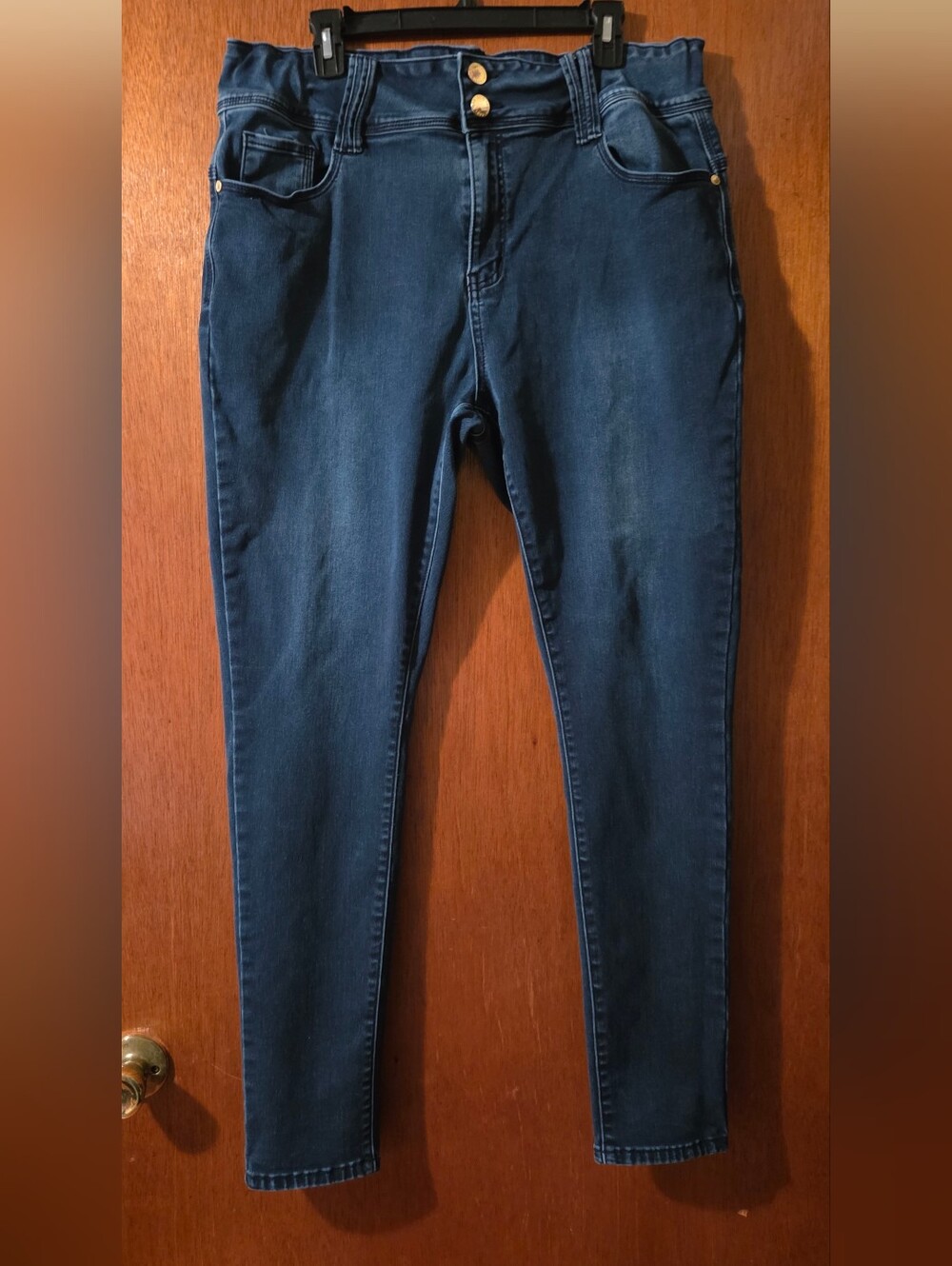 Slim Fit Women's Jeans in Deep Indigo
